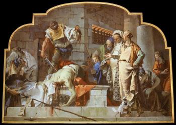 Giovanni Battista Tiepolo : The Beheading of John the Baptist
